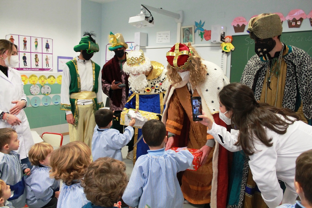 Visita de los Reyes Magos a Educación Infantil
