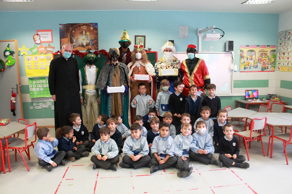 Visita de los Reyes Magos a Educación Infantil