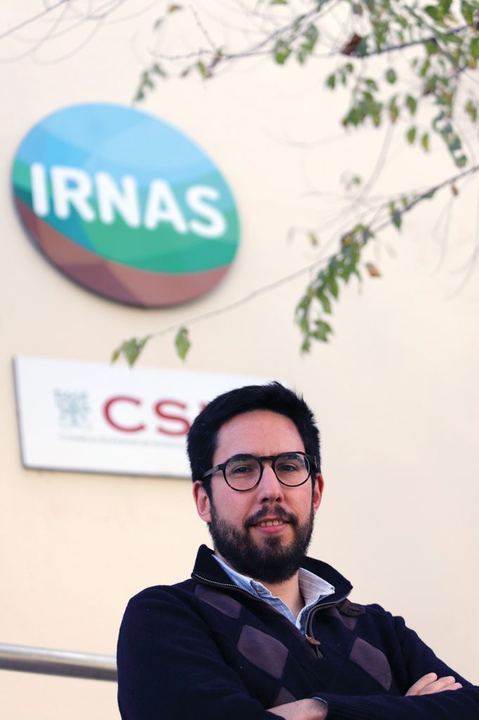 Nicasio Tomás Jiménez Morillo, antiguo alumno de Altair e investigador científico del IRNAS